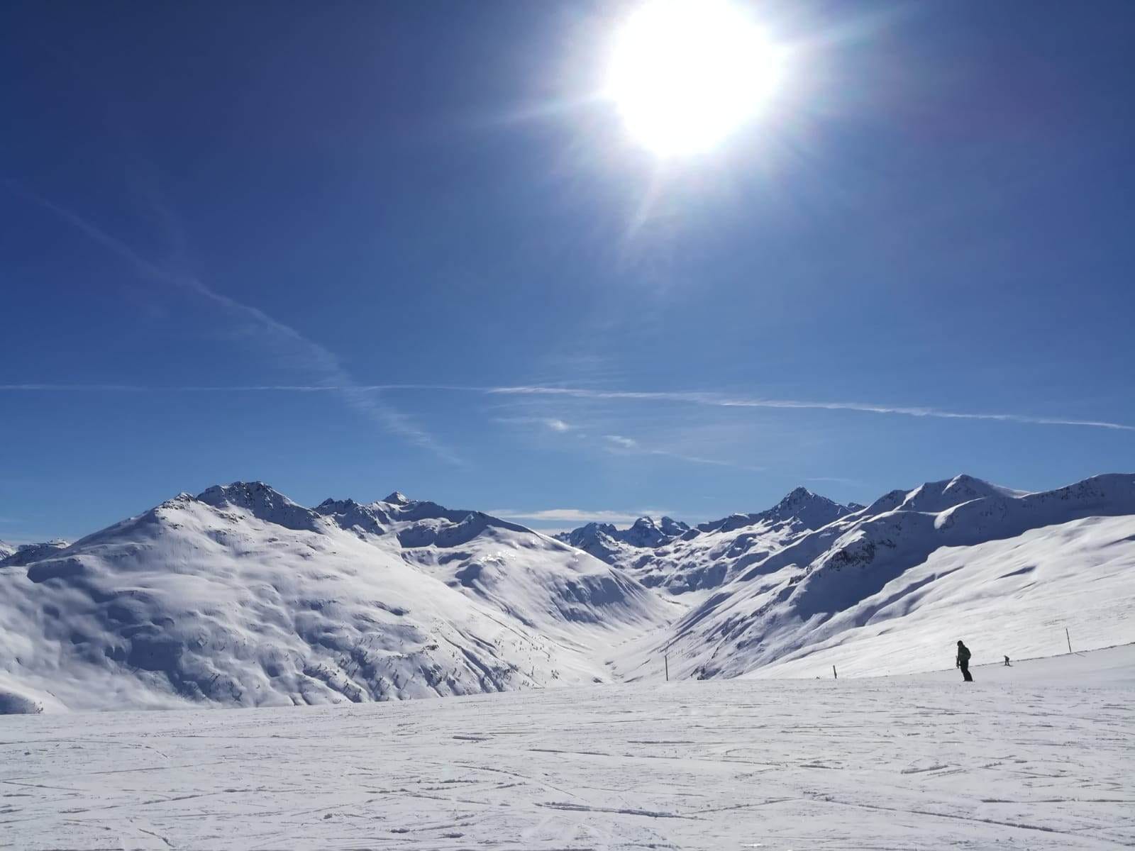 Le montagne di Livigno in inverno